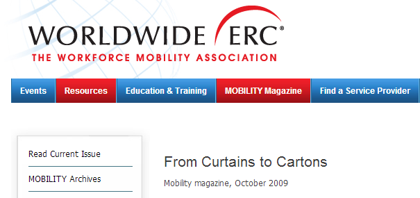 Mobility Magazine - From Curtains to Cartons